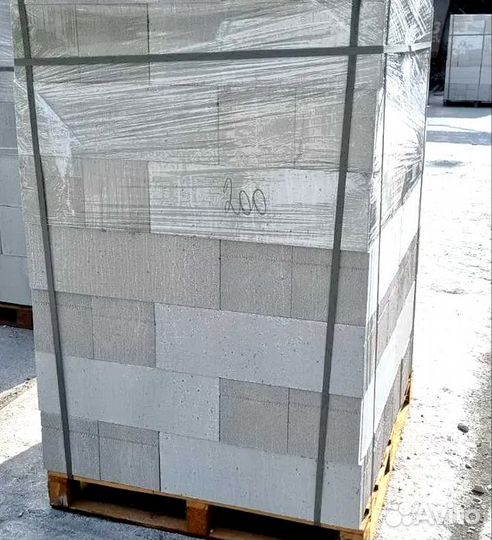 Газоблок. Газобетонные блоки 75х200х600