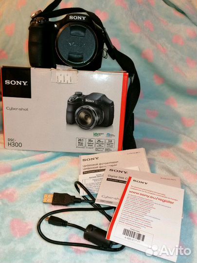 Sony Cyber-shot DSC-H300 (черный)