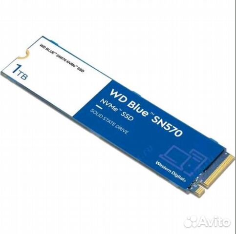 SSD 1TB WD Blue SN570 M.2 NVMe новый