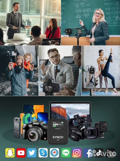 Микрофон synco G2(A1) петличка