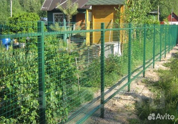 Забор из сварной сетки цена за метр под ключ
