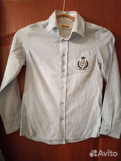 3 рубашки и жилет 