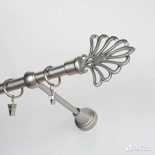 Карниз металлический двухрядный 2м