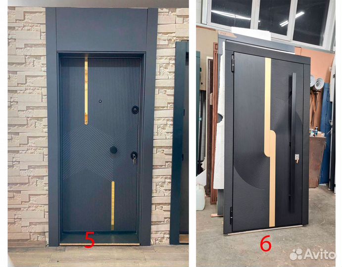 Входные двери дизайнерские