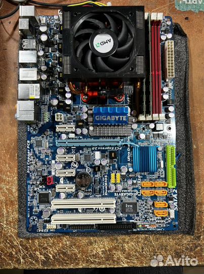 Комплект материнской платы Gigabyte на 5 видеокарт