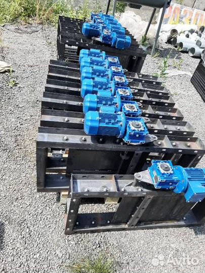 Реечная задвижка электрическая