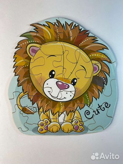 Деревянные пазлы