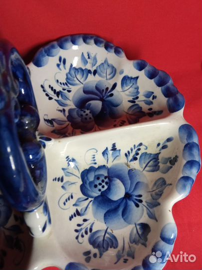 Менажница. Гжель