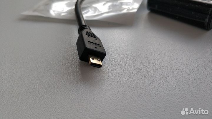 Новый Конвертер переходник Micro hdmi на VGA с AUX