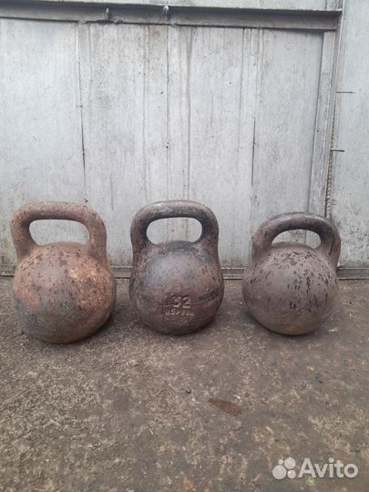 Гири 24, 32, 2п + возможна доставка по городу