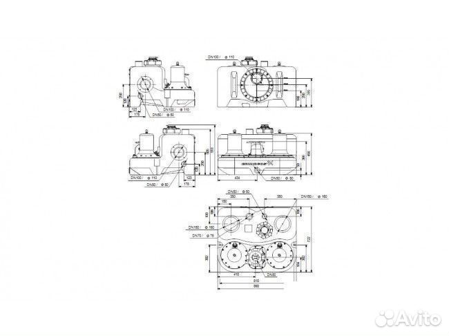 Насосная канализационная установка Grundfos MD.12