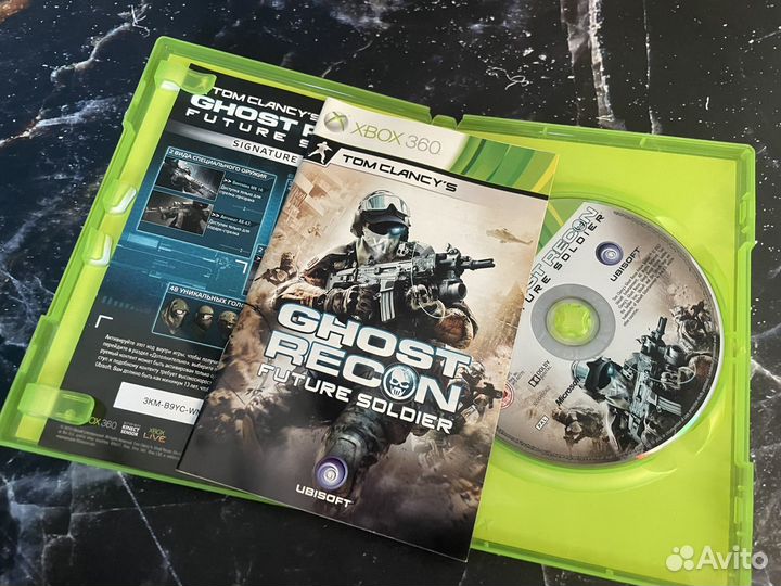 Tom Clansy Ghost Recon Future Soldier Xbox 360