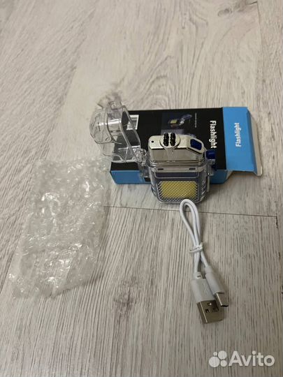 Зажигалка с фонарём аккумуляторная