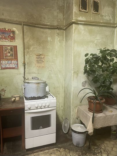 Комната 24 м² в 2-к., 2/2 эт.