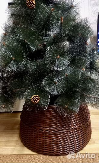 Юбка для елки из ротанга