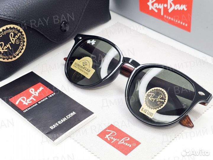 Очки Ray Ban 2185 State Street Wood Style Стекло