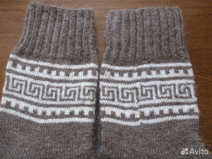 Носки вязаные р.43-45 Верблюжья шерсть