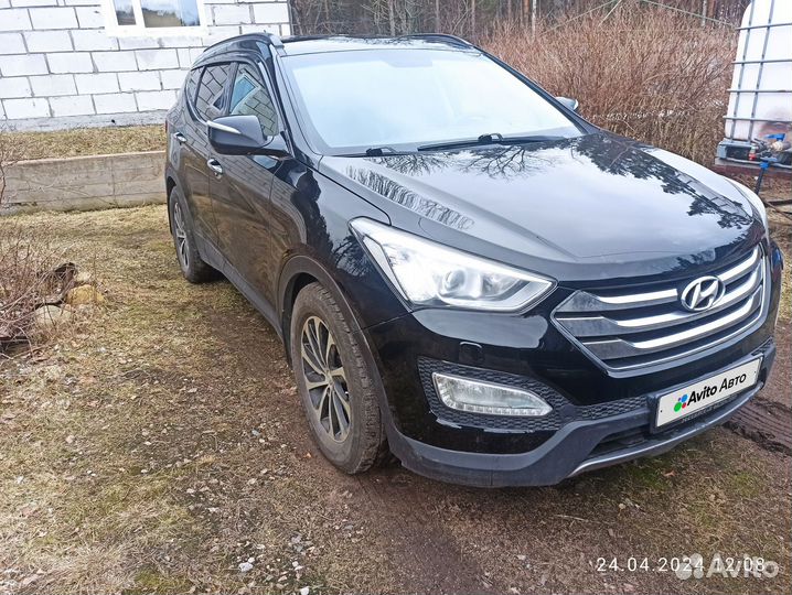 Hyundai Santa Fe 2.2 AT, 2012, 237 000 км