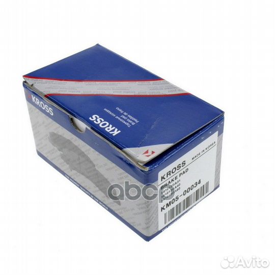 Колодки тормозные передние KM0500034 Kross