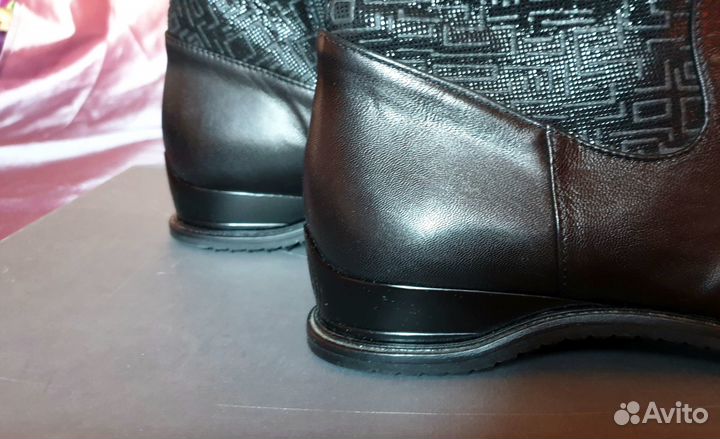 Новые сапоги нат.кожа Италия 