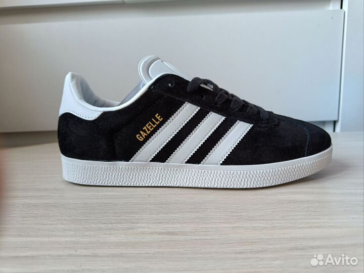 Кеды кроссовки Adidas Gazelle черные