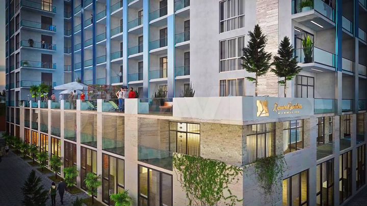 Квартира-студия, 59,8 м² (Грузия)
