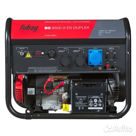 Генератор Fubag BS 8500 A ES Duplex бензиновый