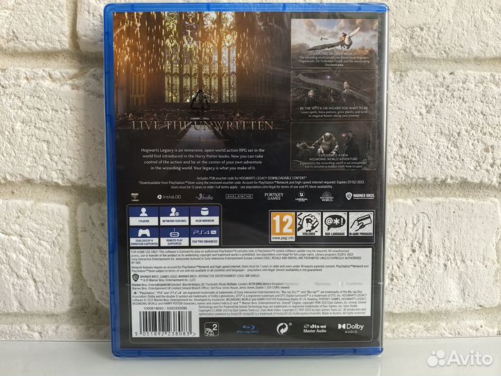 Hogwarts Legacy PS4 новый диск