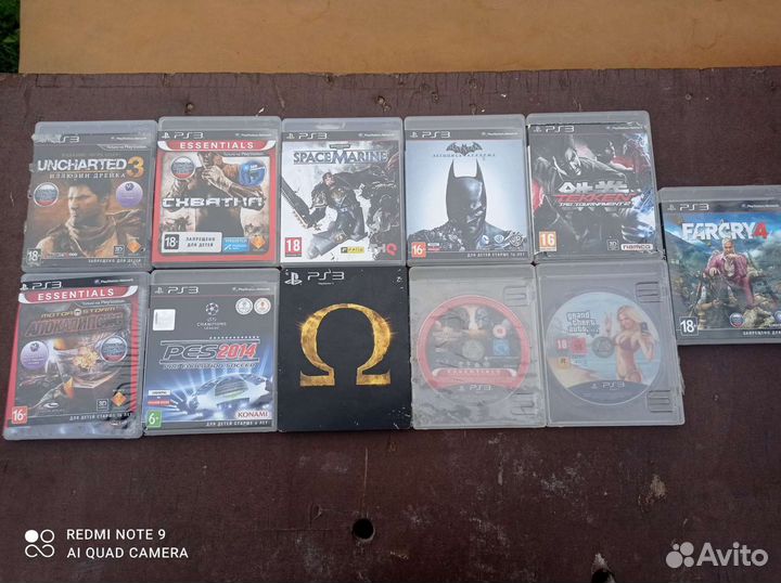 Игровые диски на ps3