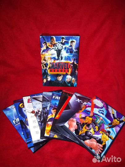 Коллекционное издание CD фильмов Marvel оригинал