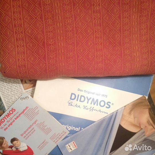 Слинг-шарф Didimos Indio rubin-mandarine 6