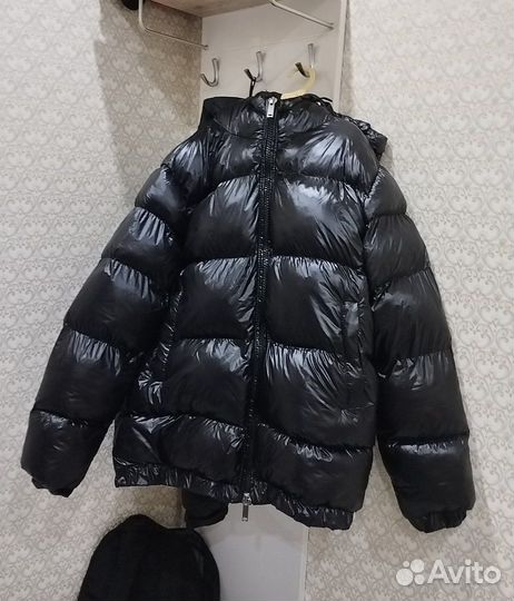 Пуховик zara puffer jacket x moncler