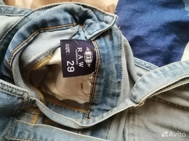 Джинсовый комбинезон