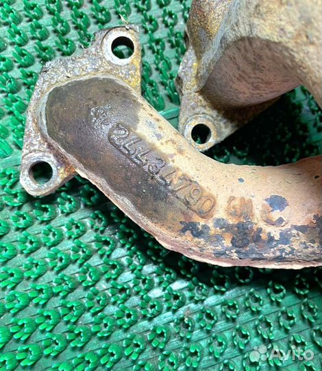 Выпускной коллектор катализатор на Opel Corsa C