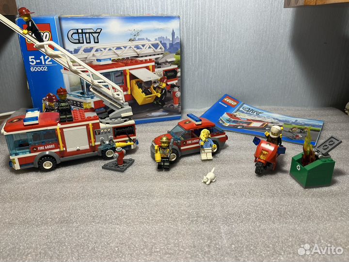 Lego City 60002 60001 60000