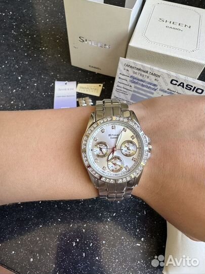 Часы женские casio sheen