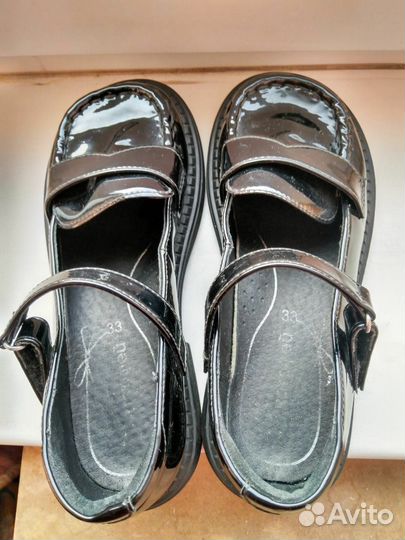 Туфли лаковые для девочки Котофей, 33