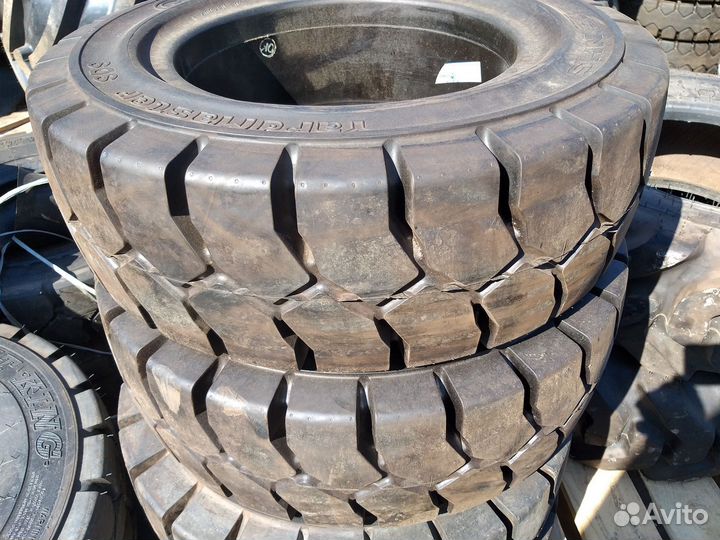 Шина для погрузчика 6.50-10 цельнолитая 6.50 R10