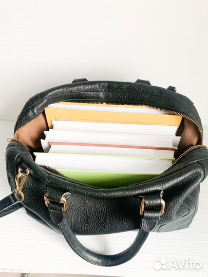 Сумка из зернистой кожи Jaeger (Англия)