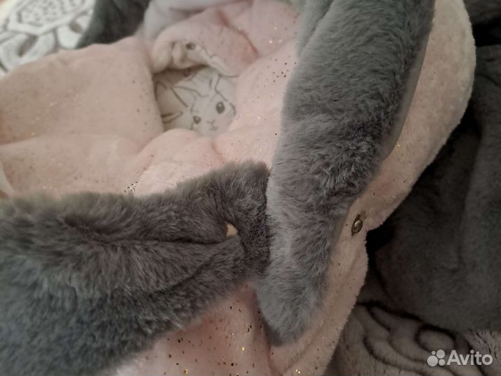 Конверт на выписку для девочки осень зима