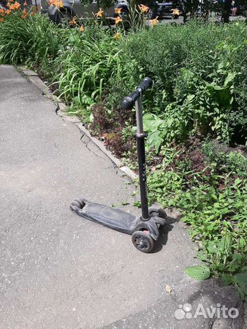 Самокат детский трехколесный бу