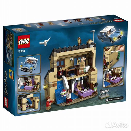 Lego Harry Potter Лего 75968 Тисовая улица дом 4