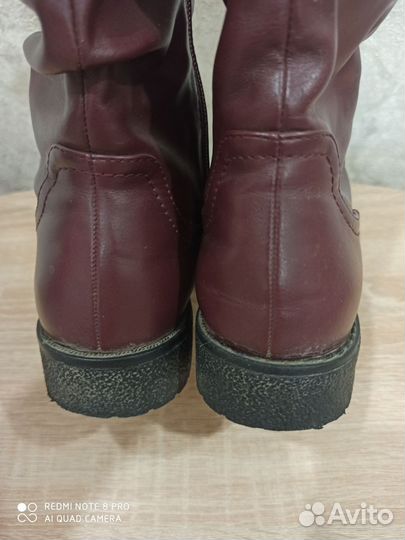 Сапоги, ботинки демисезонные р. 37