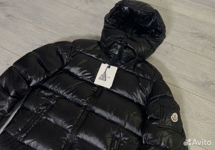 Зимняя куртка Moncler maya пух-перо