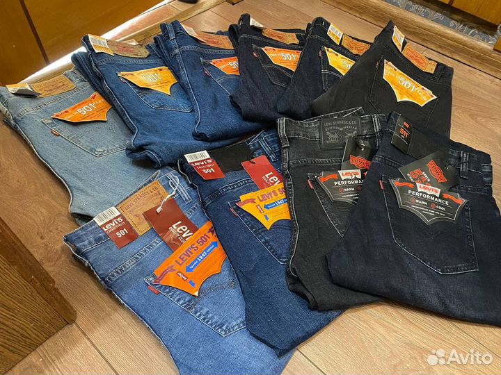 Джинсы Levis 501 Огромный Выбор