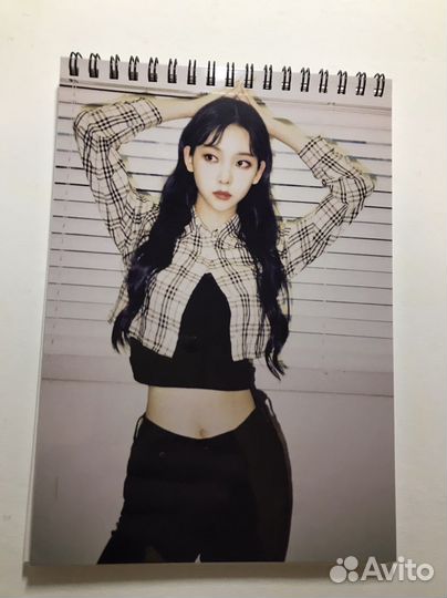 Кпоп Карина aespa скетчбук блокнот kpop