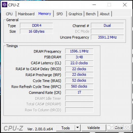 Оперативная память sodimm Hynix DDR4 16 гб 3200 мг