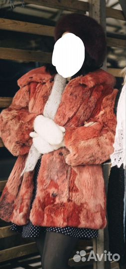Шуба кролик