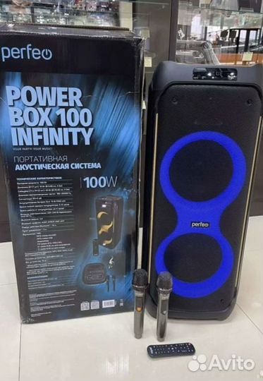 Колонка Bluetooth 100 W Perfeo Новая