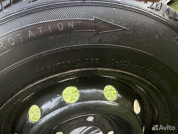 Колеса в сборе на ниву 205/70 r15